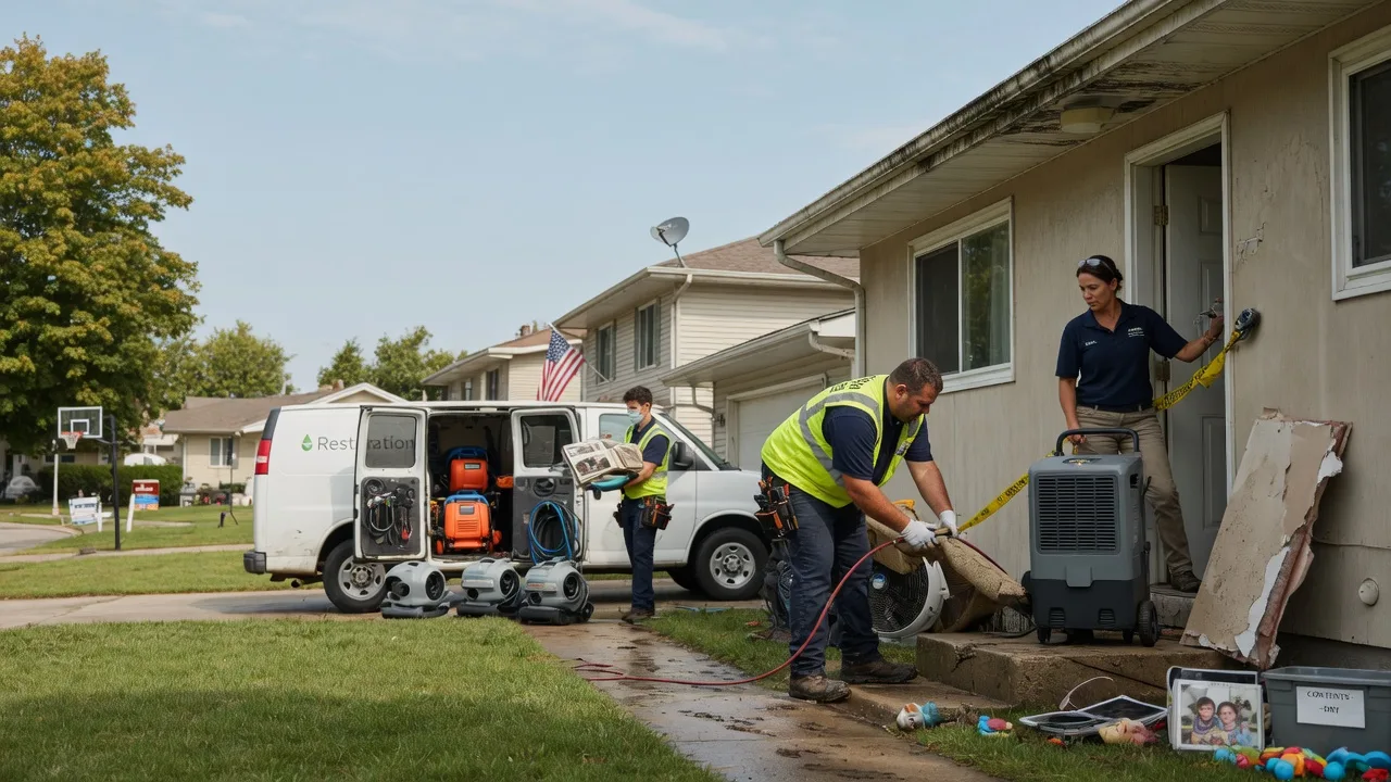 Water Damage Restoration in Hanover, WV near me